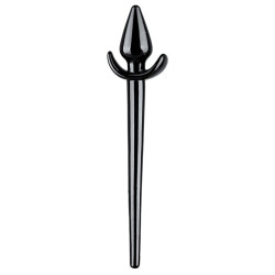 Kinky Puppy Plug Queue ZooTail M 8 x 4 cm - Queue 22 cm Noire